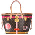 Louis Vuitton Neverfull MM Summer Trunk Monogram Tote Bag M41390 Brown